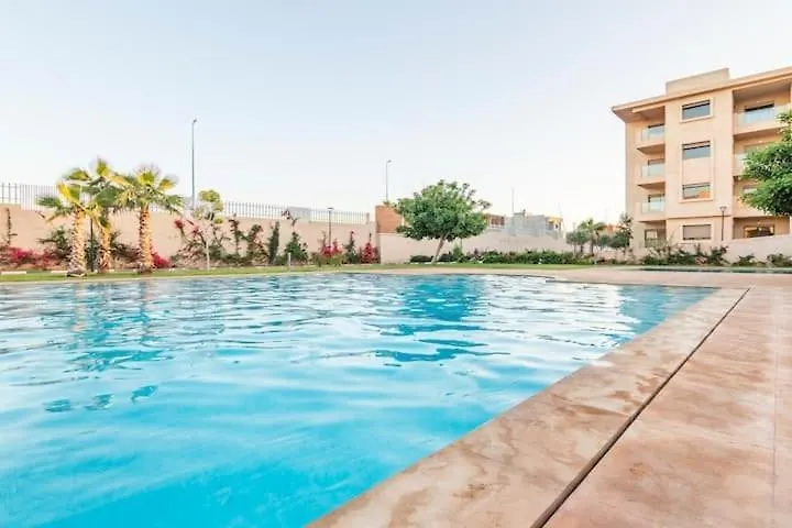 Wonderful Apartment With Garden And Large Pool Marrakesh
